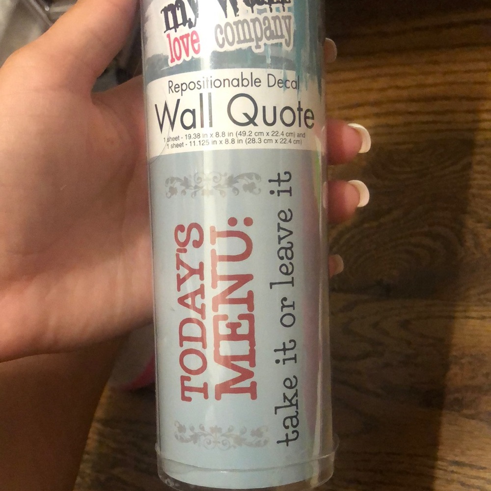 wall quote
